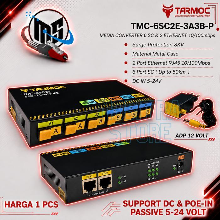 Joyfull- Media Converter 6 Fo 2 Lan 6Fo 2Lan 6 Port Fo 2 Port Lan [Kode 1Kode 2Kode 3Kode 4Kode