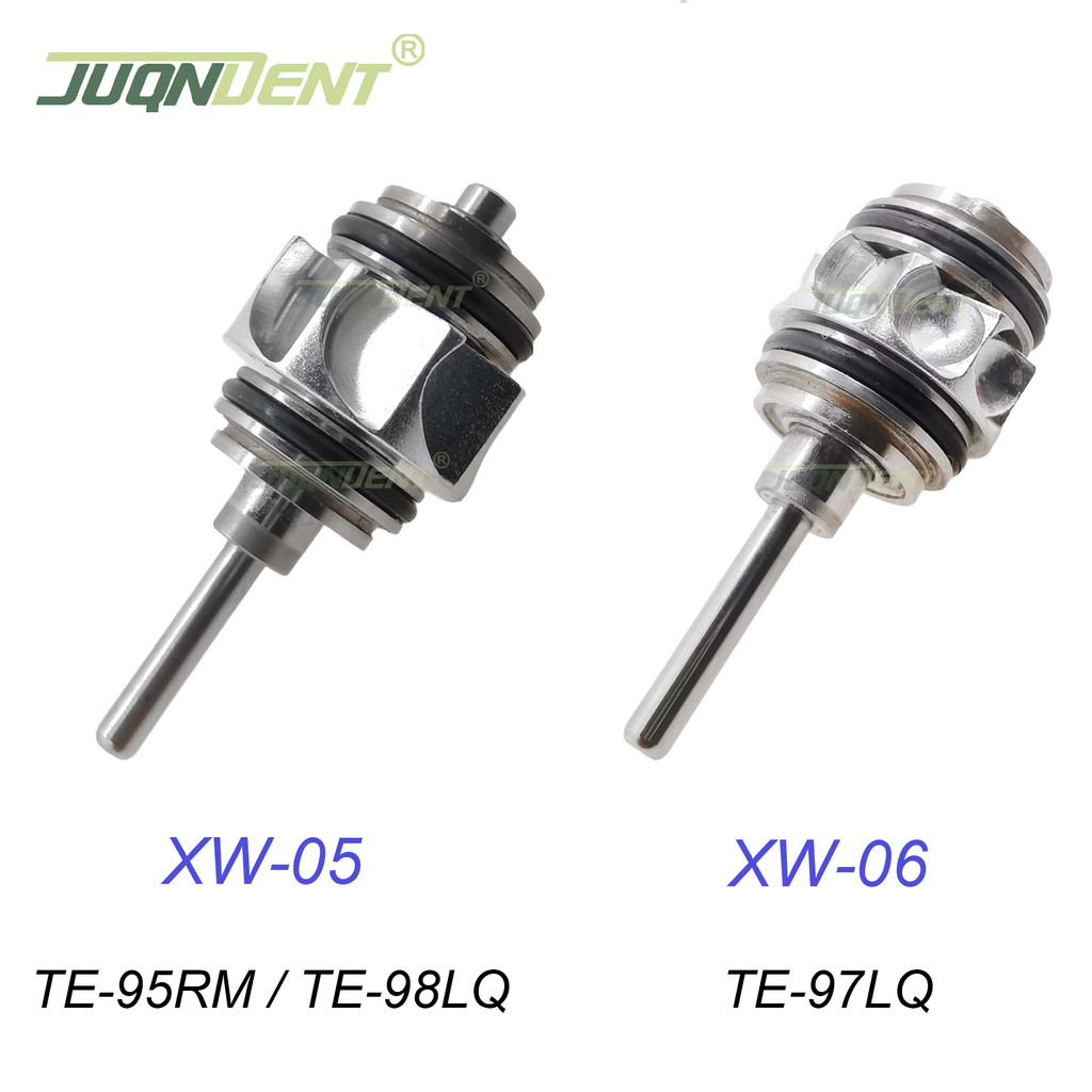 Dental Ceramic Ball Bearings Turbine Cartridge Air Rotor Fit W&H Push Button High Speed Handpiece