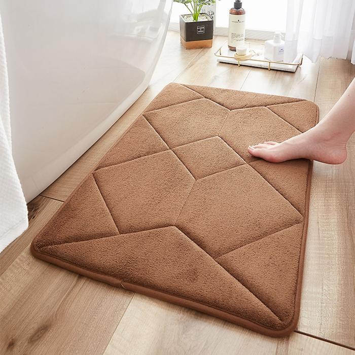 KOKOMI RIN Premium Keset Memory Foam Keset Kamar Mandi Tebal Antislip Bathroom Mat Memory Foam Keset