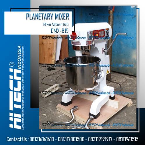 Dijamin Berkualitas Planetary Mixer 15 Liter Fomac Dmx-B15 Mixer Pengocok Adonan Roti