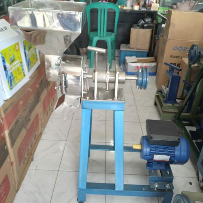 Mesin Giling Bumbu 6" + Dinamo 1Hp