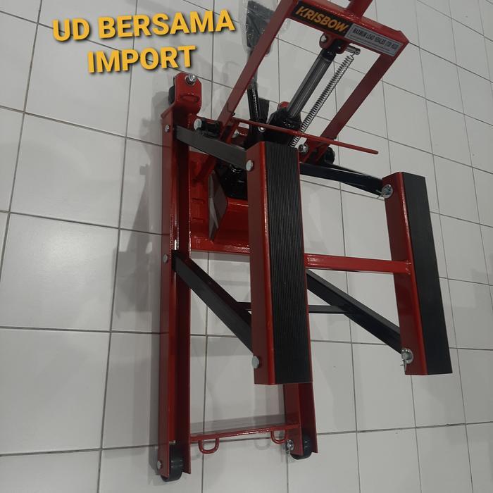 krisbow dongkrak moge atv dongkrak motor gede lift table floor motor