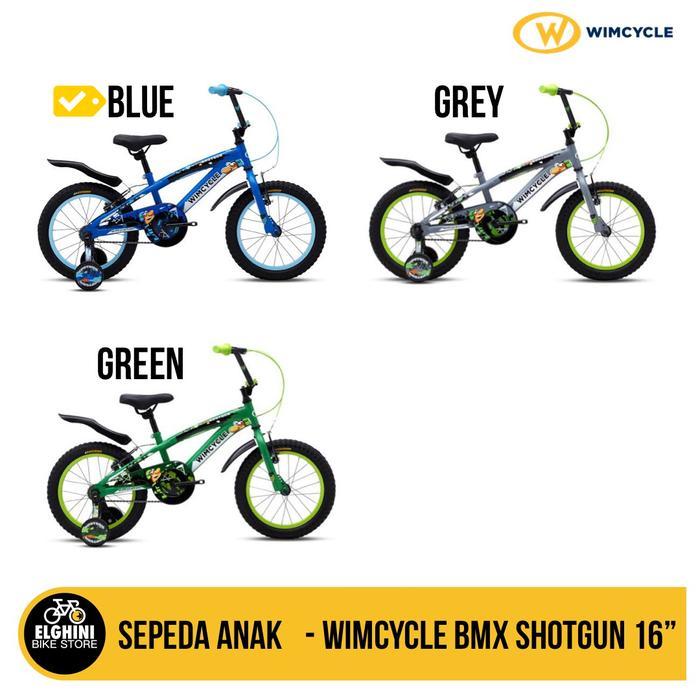 Sepeda Anak - Wimcycle BMX SHOTGUN 16 - Blue