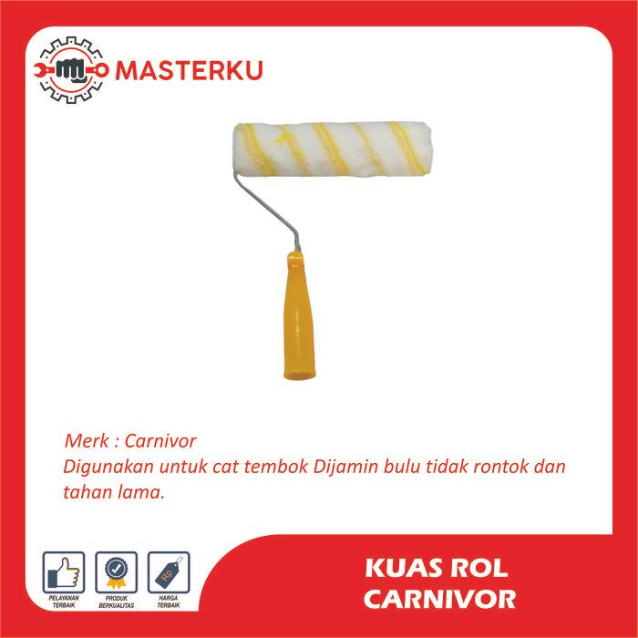 Kuas Rol Carnivor / Kuas Rol Cat Tembok / Paint Roller Carnivor/Roller Cat/Kuas Roller
