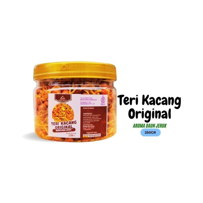 PAKET BUNDLING 250GR TERI KACANG BALADO TERI TEMPE BALADO TERI KACANG ORIGINAL MAKANAN IKAN ASIN