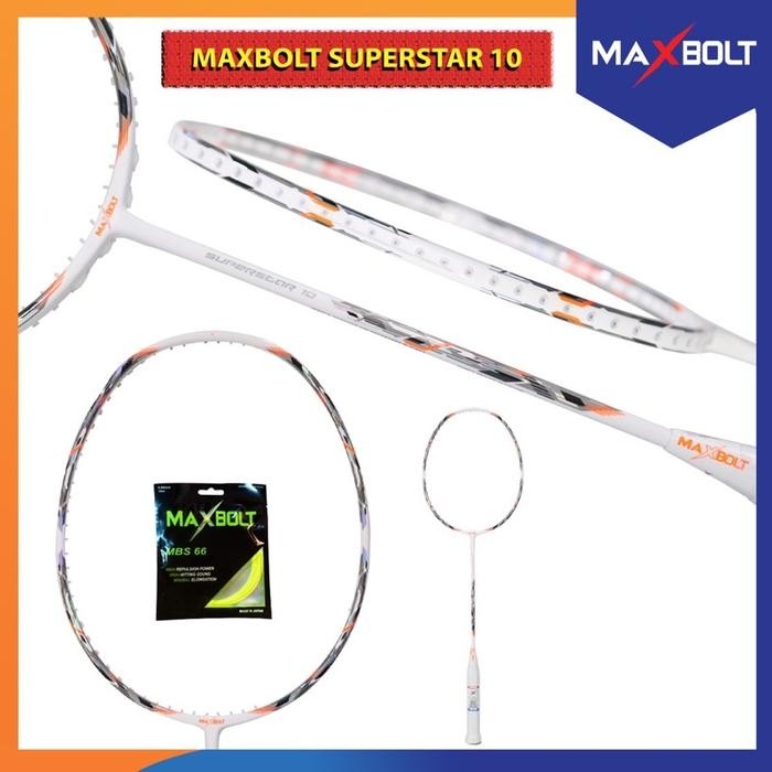 Terlaris Raket Maxbolt Superstar 10 Original