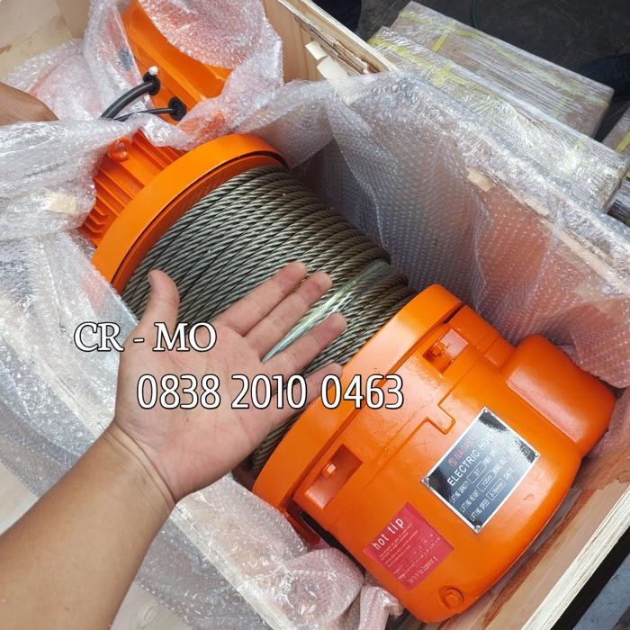 Winch Hoist Electric 3 Ton 100 Meter Nagasaki Wire Rope Hoist Japan