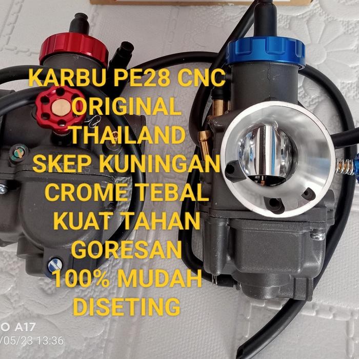 Karbu Racing Original Thailand Karbu Pe28, Pe 28, Karburator Pe28