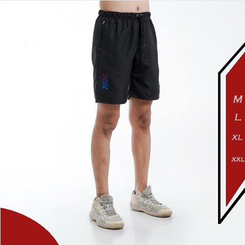 EZRYX Celana Pendek Olahraga Pria Sport Hitam Lari Renang Running Gym Parasut Short Pants Terlaris