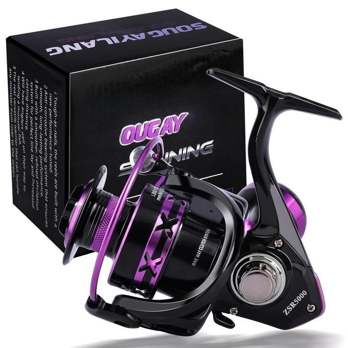 4tpo- Coralov Reel Pancing Metal Hp1000 - 7000 /Fishing Reel 30Kg Max Drag Reel Pancing