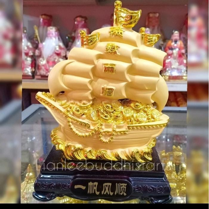 pajangan Kemakmuran fengshui kapal rejeki