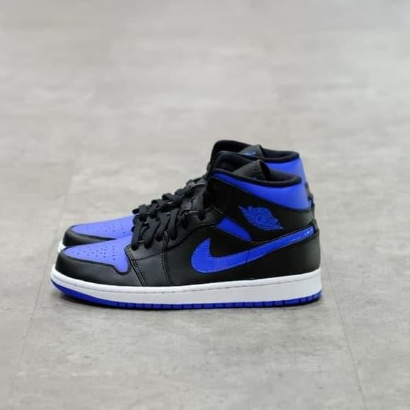 AIR JORDAN MID ROYAL BLUE NIKE SHOES SNEAKERS AUTHENTIC ORIGINAL