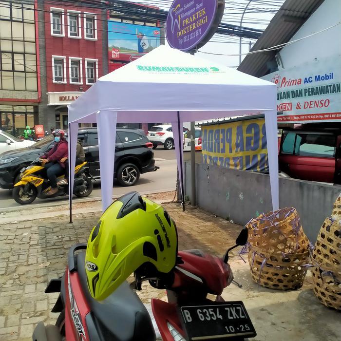 Tenda bongkar pasang 2x3 full branding