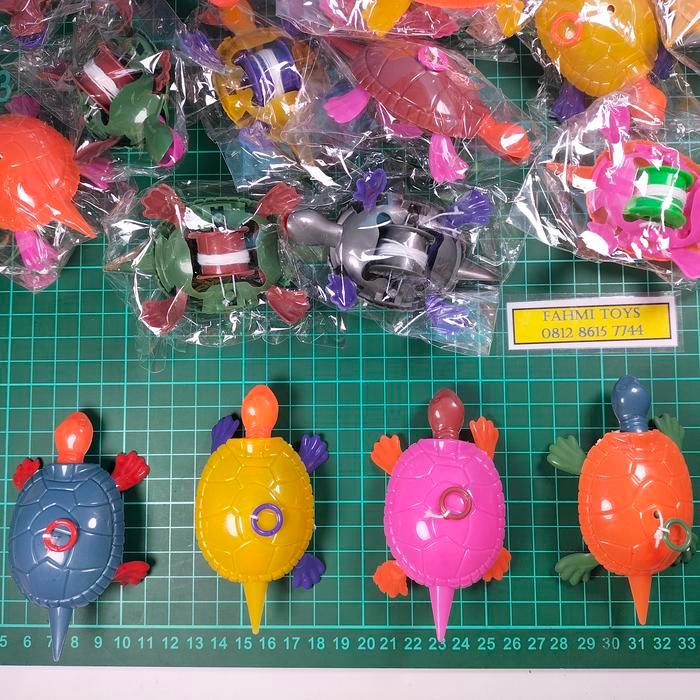 20 pcs MAINAN KURA KURA TARIK SANKIE Kura2 warna kura-kura mainan keci