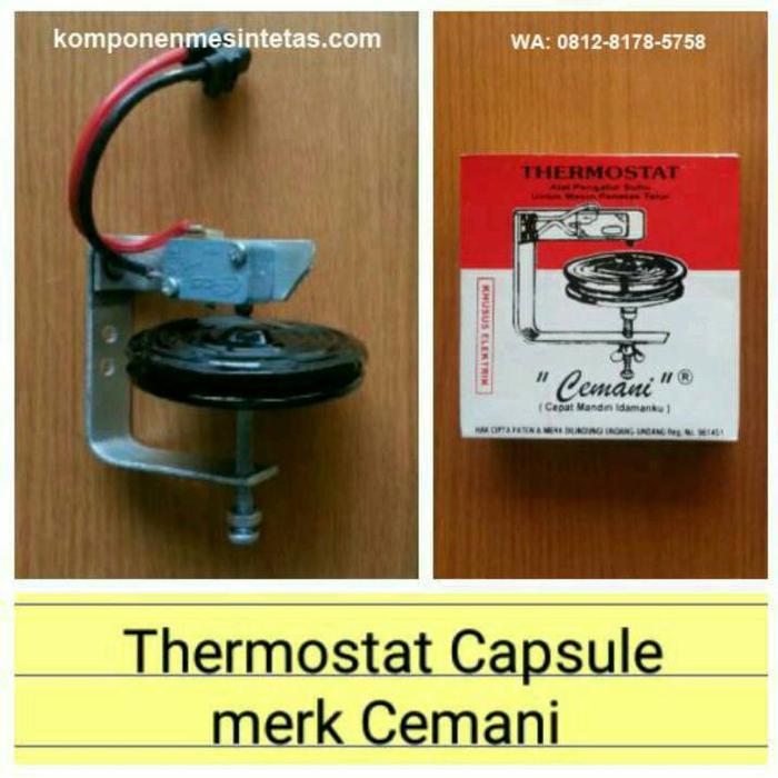 THERMOSTAT MESIN TETAS CEMANI