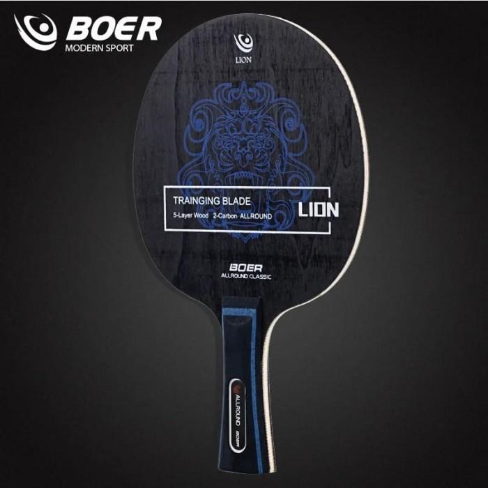 Bat Bet Tenis Meja Pingpong Boer Blade Dragon Lion Allround Carbon