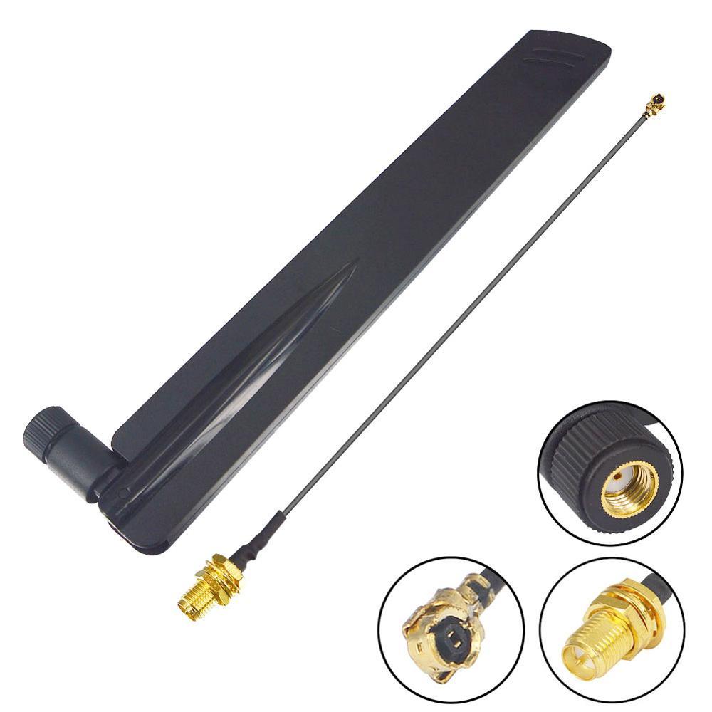 18dbi 2.4Ghz WIFI Antenna RP SMA Male Universal Antennas + UFL IPX to