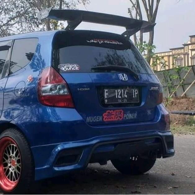 Bodykit Add On Belakang Jazz GD3 Model Boomer
