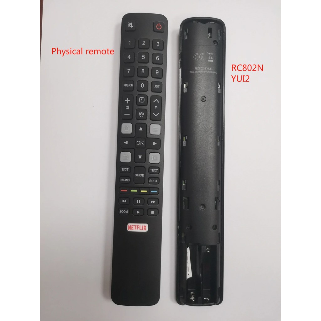 RC802N YUI2 TCL New Original Remote Control For TV 32S6000S 40S6000FS 55UC6406 65UC6596 55US6106 43U