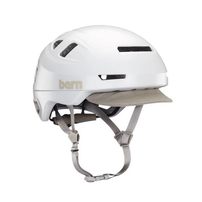 HELM SEPEDA - BERN HUDSON MIPS HELMET - SATIN WHITE