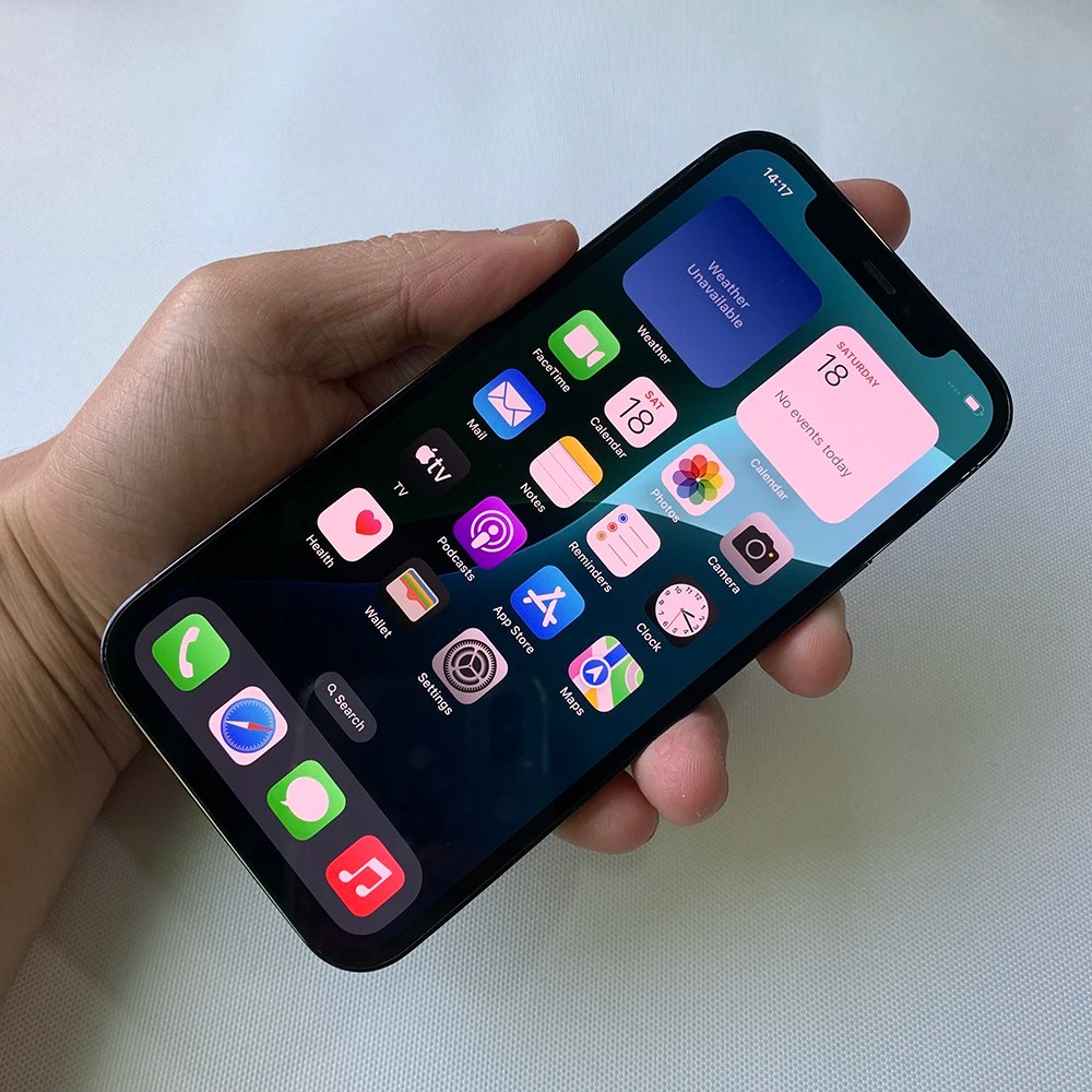 Apple iPhone 12 Pro Max 5G Mobile Phone Face ID NFC 128GB/256GB/512GB 6.7'' Triple 12MP IOS A14