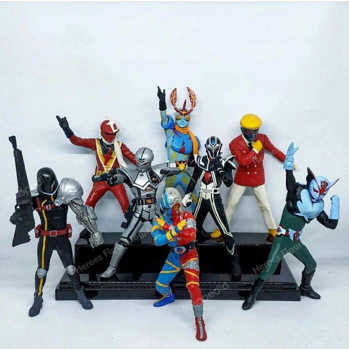Hdm Kikaider Set Bandai Action Figure Rare Items