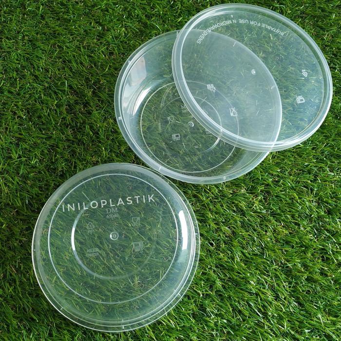 Thinwall DM 650ml Round Bowl / Thinwall Bulat Food Container 650 ml RB - 25pcs