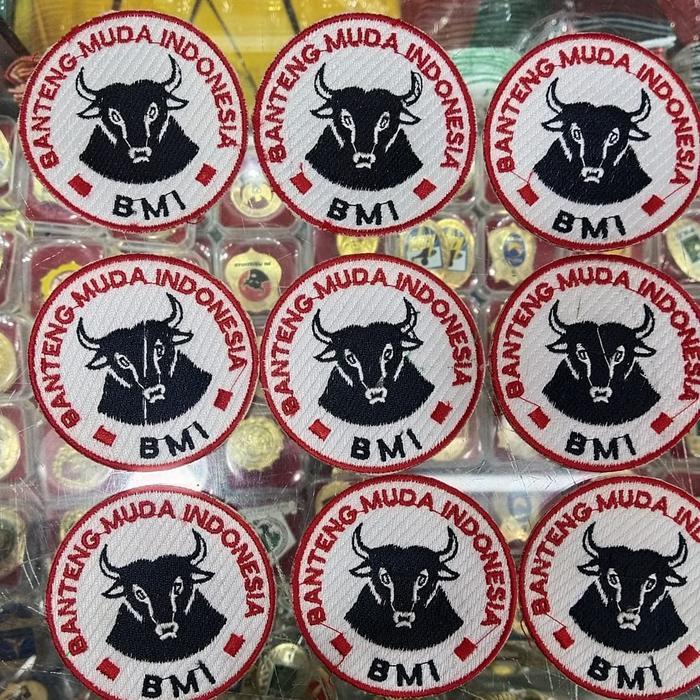 Logo BMI Emblem BMI Banteng Muda Indonesia Bordir