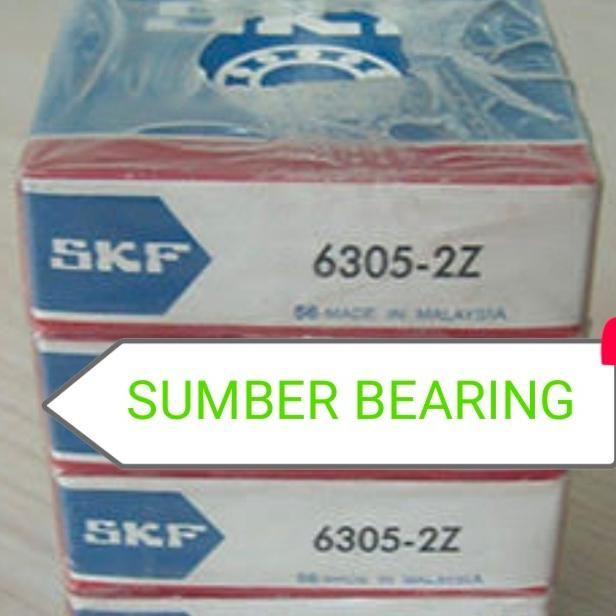 Ball Bearing 6305 2Z Skf / 6305 Zz Merk Skf