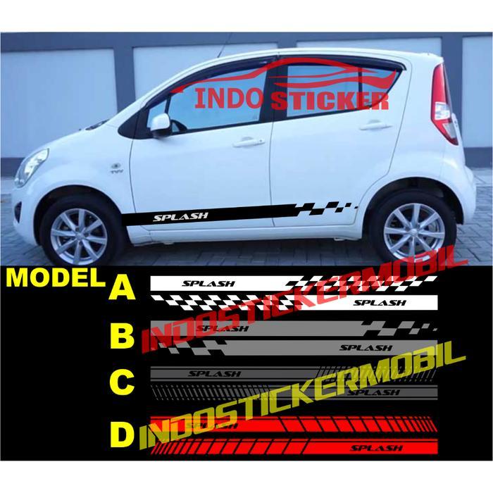 Terbaru Sticker Stiker Mobil Splash Sticker Mobil Suzuki Splash Sport