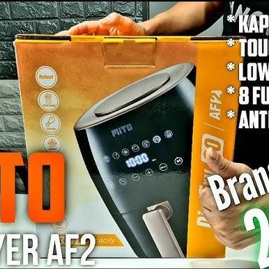 Air Fryer Digital Mito Af2 Mito Air Fryer Af 2 Kapasitas 3 Liter