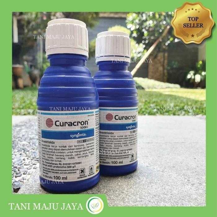 Insektisida Curacron 500Ec 100 Ml Obat Untuk Mengendalikan Hama Serangga Pada Tanaman Bawang Merah,