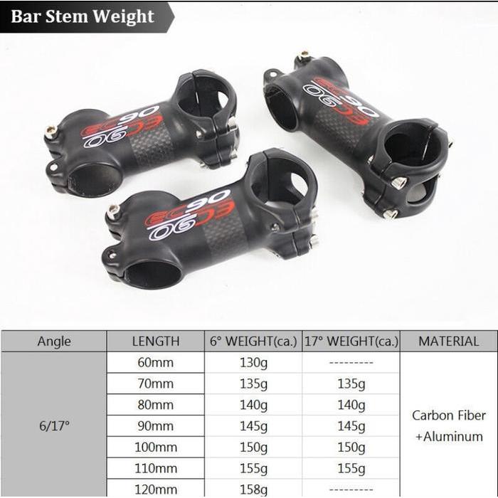 Stem Carbon Surface Ec90 Roadbike Mtb