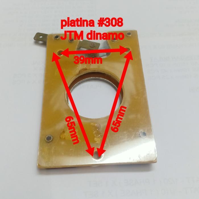 Platina #308 -Platina Electro Motor-Platina Dinamo-Otomatis Dinamo