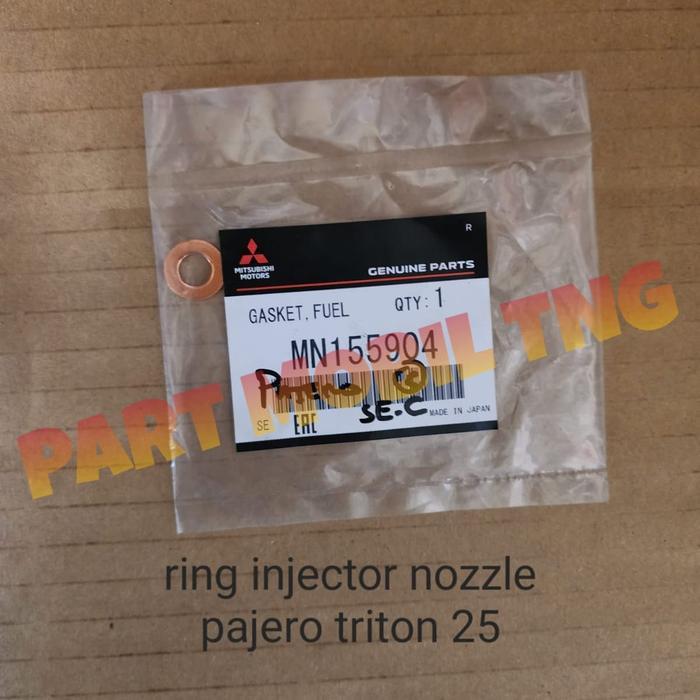 Baru Ring Nozzle Injector Mitsubishi Pajero Triton 25 Mn155904 Ori Berkualitas