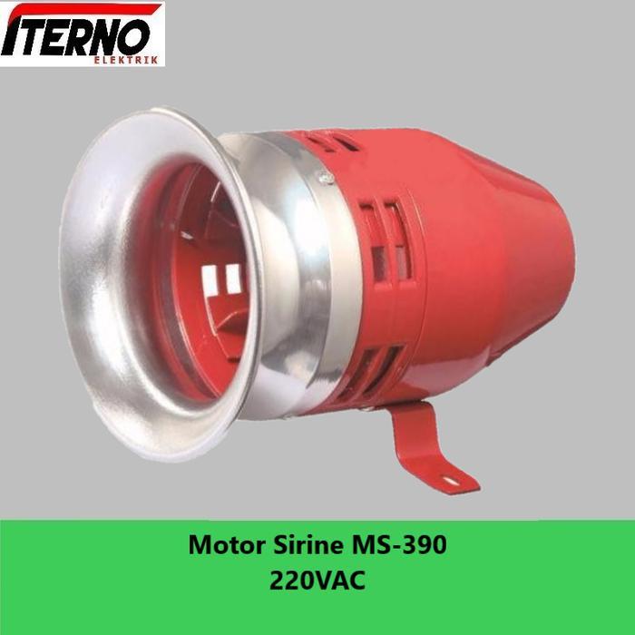 rw9r- Motor Sirine Sirene Ms-390 Ms390 220Vac Iterno