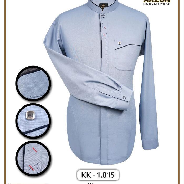 DF_5 Kemeja Koko Arzun Lengan Panjang/ Arzun Lengan Panjang Warna