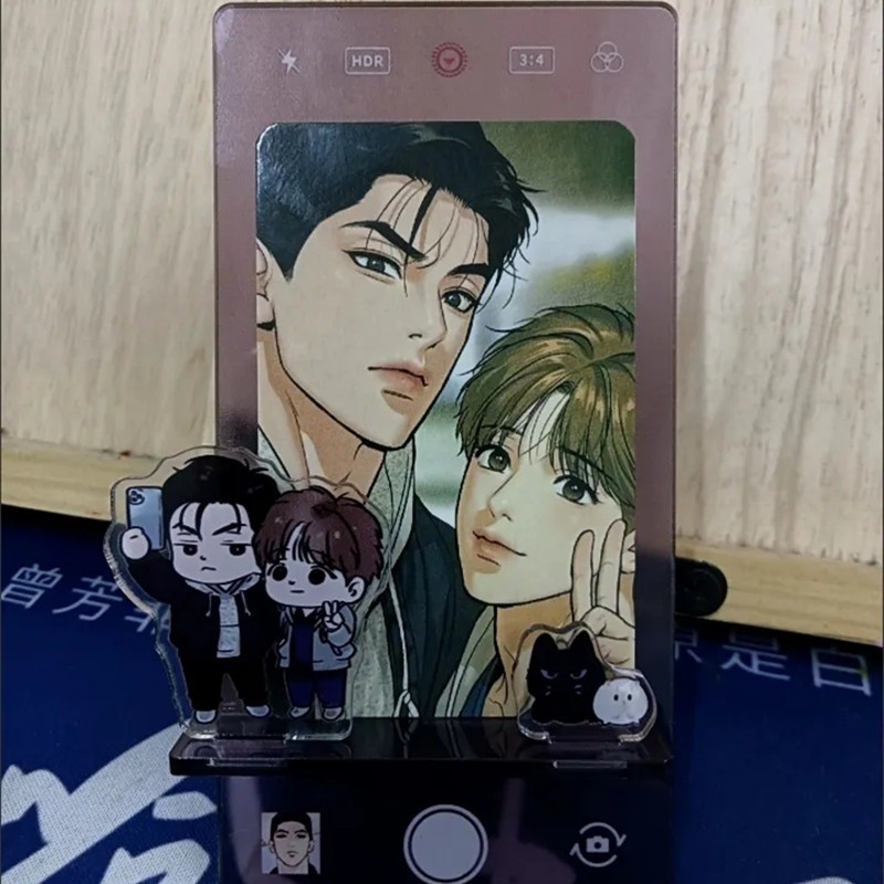 Joo Jaekyung Toy Figures Acrylic Stand Anime Model Jinx Action Figure Ornament Mobile Phone Holder K