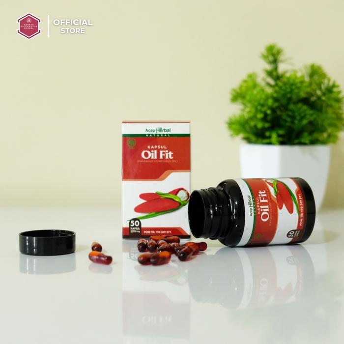 761c- Oil Fit Kapsul Suplemen Kesehatan Meningkatkan Metabolisme Dan Multivitamin - Ekstrak