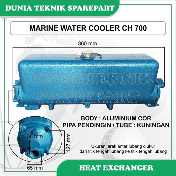 Ch700 Radiator Mesin Kapal / Water Cooler / Heat Exchanger