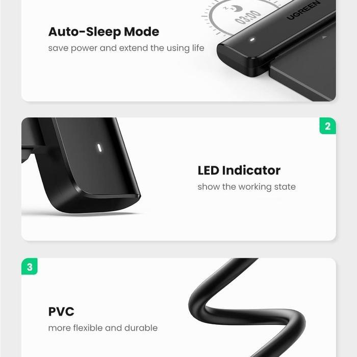 Ugreen Usb C To Sata 2.5" Hdd Ugreen Converter Usb C To Sata 2.5" Ssd
