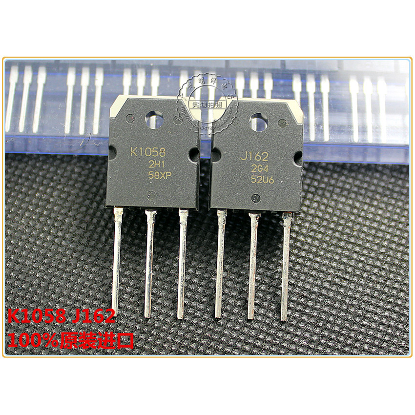 10Pair/30Pair 2Sk1058 2Sj162 K1058 J162 Brand New Original Hit Pairing Free Shipping