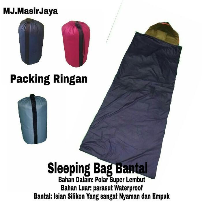 Sleeping Bag Bantal SB Kantong tidur Camping