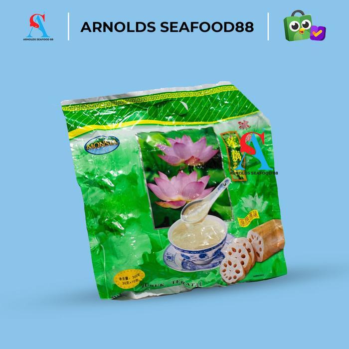 swwf- Monsta Akar Bubuk Teratai / Tepung Yanbao Lotus Root Powder 10 Sachet
