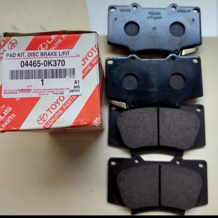 Kampas Rem Depan Fortuner Vrz Srz 04465-0K370 Ori