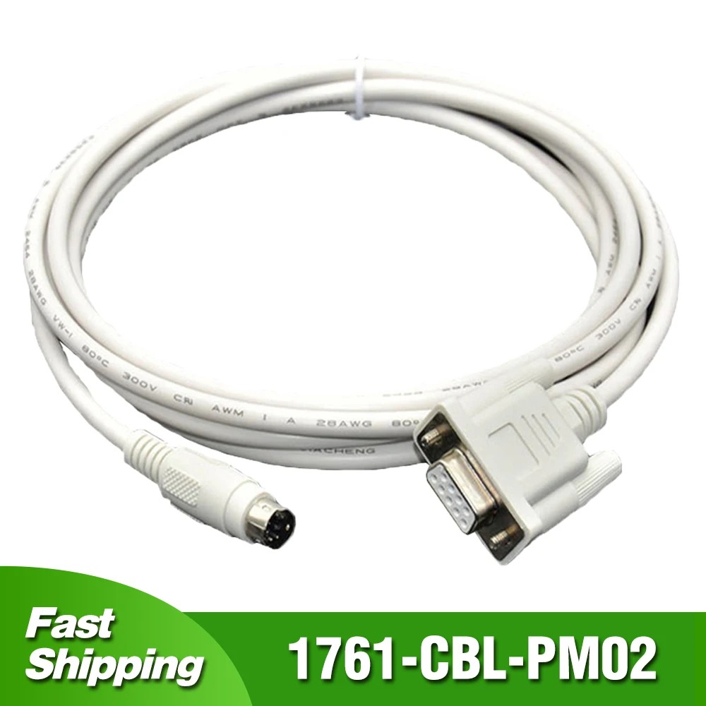 STOK TERBATAS  1761-CBL-PM02 for AB Allen Bradley Programming Cable MicroLogix 1000 1200 1400 1500 S