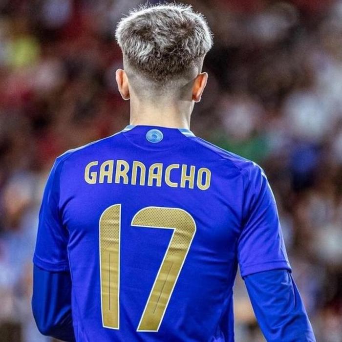 Bisa Grab [ Nameset ] Argentina Copa America 2024 Away Garnacho 17