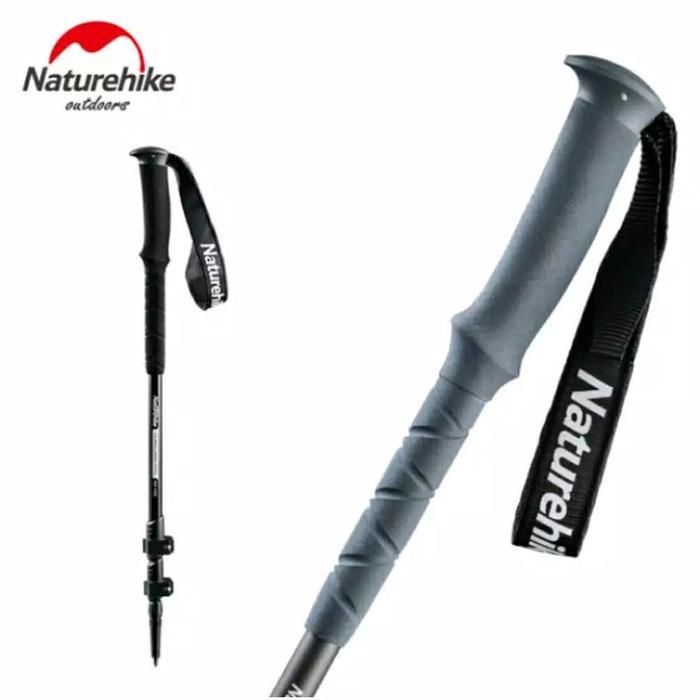 TREKKING POLE DURALUMIN NATUREHIKE NH17D017-D - Abu-abu