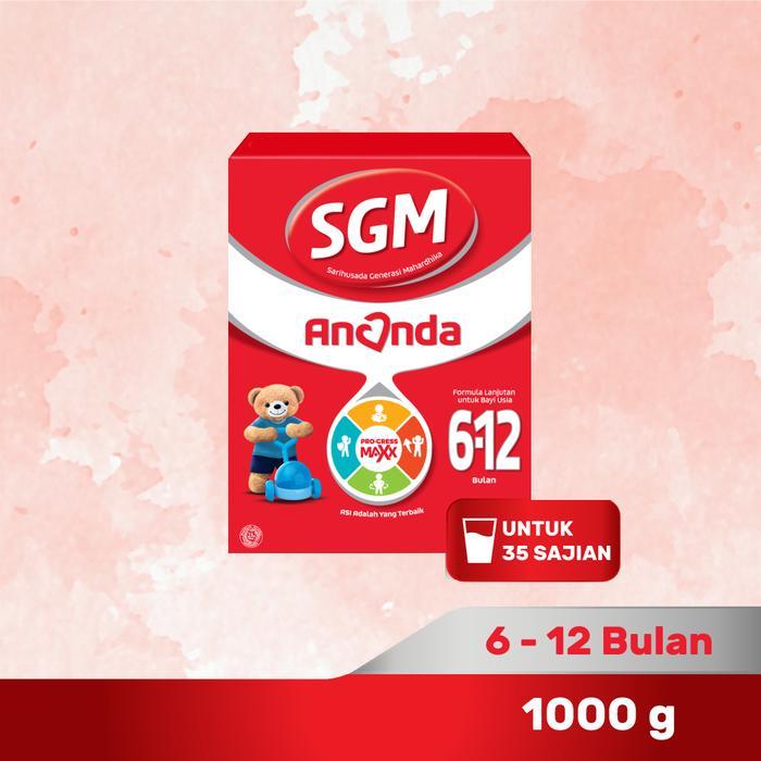 SGM Ananda 2 (6-12 Bulan) 1000 gr - SGM Susu Formula 6-12 Bulan 1000gr