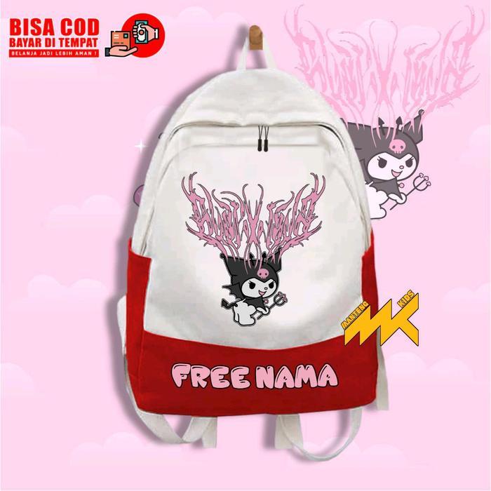 Tas Anak Kuromi / Tas Sekolah Anak Kuromi SD TK